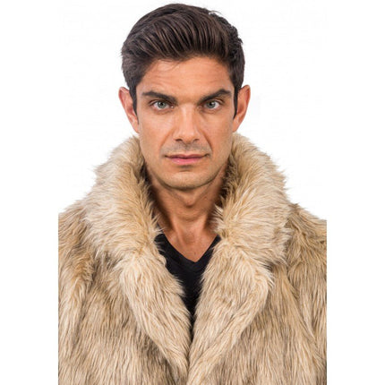 Nepbontjas – Natuurlijk – Unisex van CHAKS koop je bij Partywinkel