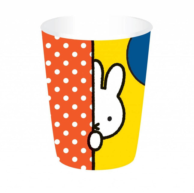 Nijntje Bekers Karton 250ml 8st van Haza Witbaard koop je bij Partywinkel