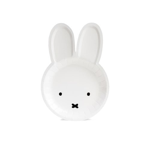 Nijntje Borden 23cm 8st van Haza Witbaard koop je bij Partywinkel