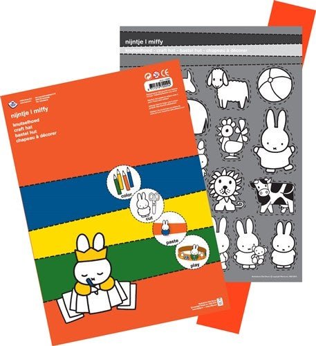 Nijntje Knutsel Boek van Haza Witbaard koop je bij Partywinkel