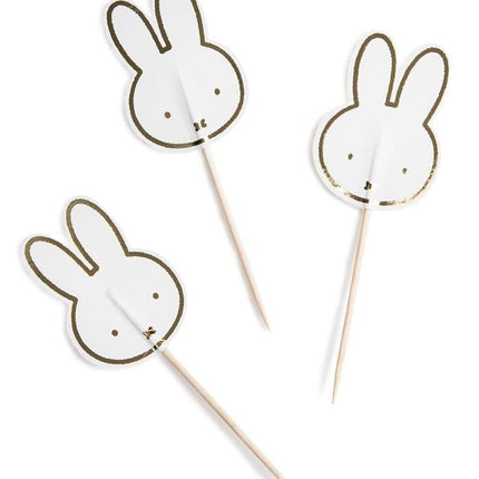 Nijntje Prikkers Baby 10cm 8st van Haza Witbaard koop je bij Partywinkel