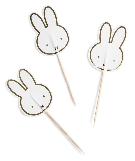 Nijntje Prikkers Baby 10cm 8st van Haza Witbaard koop je bij Partywinkel