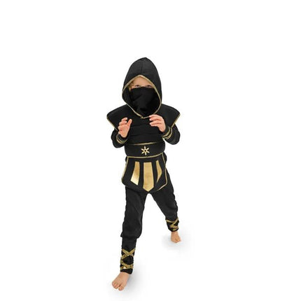 Ninja Pak Zwart Kind 3 delig van Partydeco koop je bij Partywinkel