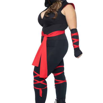 Ninja Jumpsuit Dames Leg Avenue van Leg Avenue koop je bij Partywinkel
