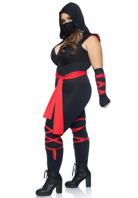 Ninja Jumpsuit Dames Leg Avenue van Leg Avenue koop je bij Partywinkel