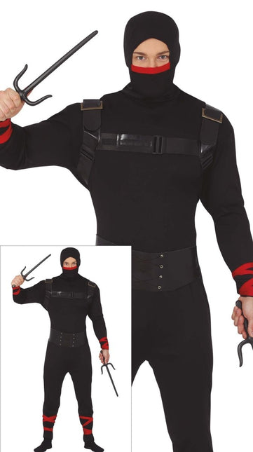 Ninja Kostuum Kind Zwart van Fiestas Guirca koop je bij Partywinkel