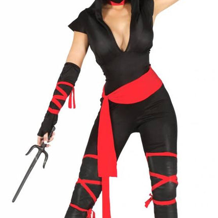 Ninja Kostuum Zwart Dames van Fiestas Guirca koop je bij Partywinkel