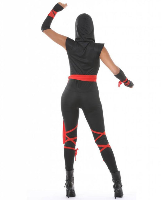 Ninja Kostuum Zwart Dames van Fiestas Guirca koop je bij Partywinkel
