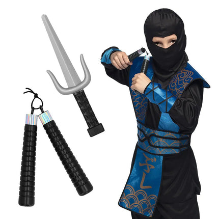 Ninja Nep Wapenset Jongen 2 delig van Boland koop je bij Partywinkel