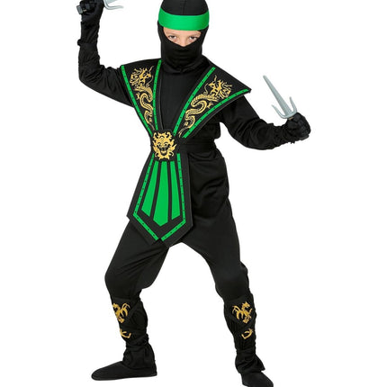 Ninja Pak Groen Jongen van Widmann koop je bij Partywinkel