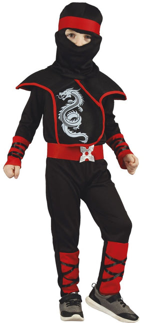 Ninja Pak Kind Rood 3/4 jaar van Boland koop je bij Partywinkel