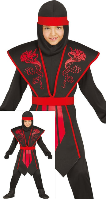 Ninja Pak Kind Rood Shadow van Fiestas Guirca koop je bij Partywinkel