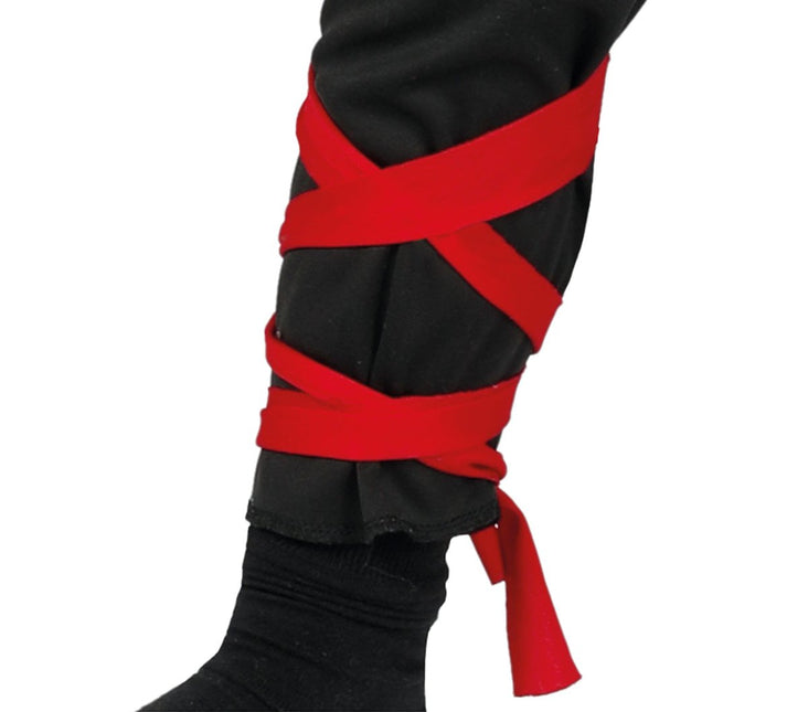 Ninja Pak Kind Rood Zwart van Fiestas Guirca koop je bij Partywinkel