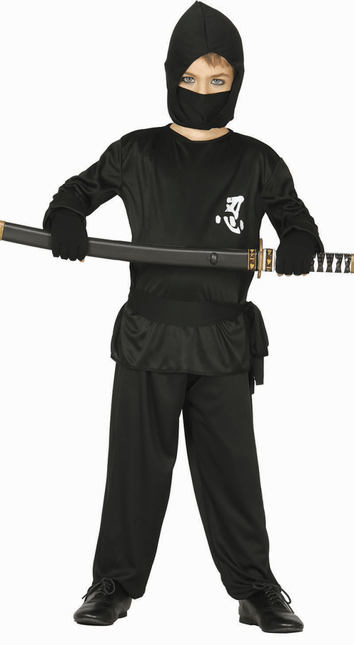 Ninja Pak Kind Zwart van Fiestas Guirca koop je bij Partywinkel