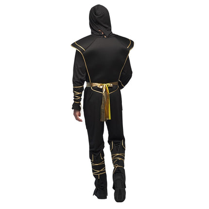 Ninja Pak Zwart Goud Heren van Boland koop je bij Partywinkel