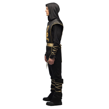 Ninja Pak Zwart Goud Heren van Boland koop je bij Partywinkel