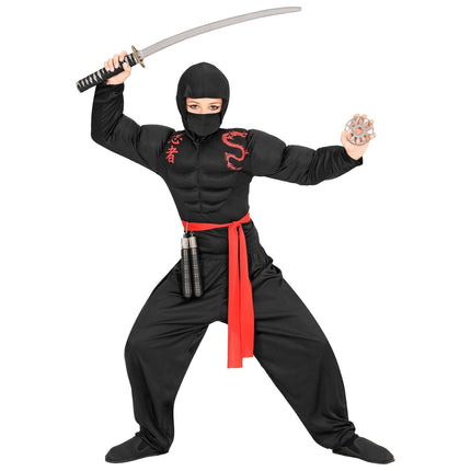 Ninja Shirt Kind van Widmann koop je bij Partywinkel