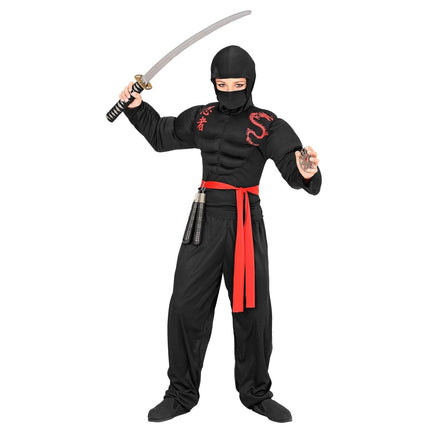 Ninja Shirt Kind van Widmann koop je bij Partywinkel