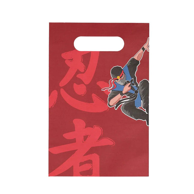 Ninja Uitdeeltasjes 23cm van Boland koop je bij Partywinkel