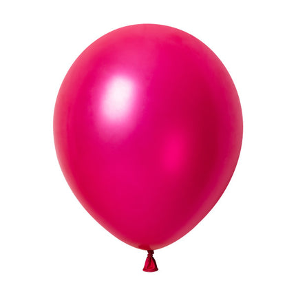 Fuchsia Pearl Balloons, 30 cm, 50-pack