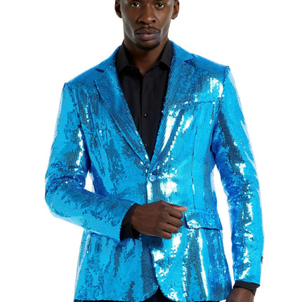 Blue Sequin Jacket