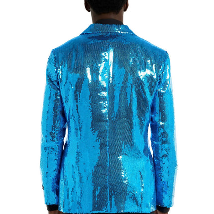 Blue Sequin Jacket