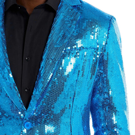 Blue Sequin Jacket