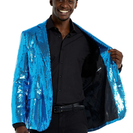 Blue Sequin Jacket