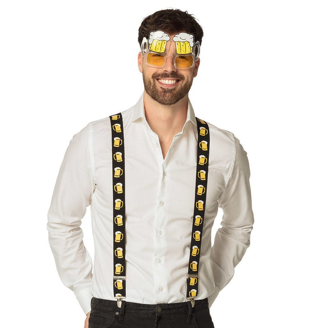Oktoberfest Bierbril Geel van Boland koop je bij Partywinkel