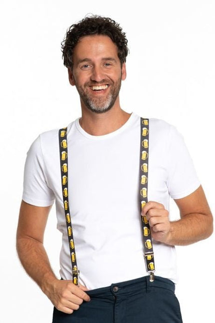 Oktoberfest Bretels Bierpul van Partychimp koop je bij Partywinkel