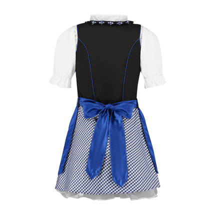 Oktoberfest Dirndl Jurk Oktoberfest Rood Wit Dames Geruit van Haus Huberts koop je bij Partywinkel