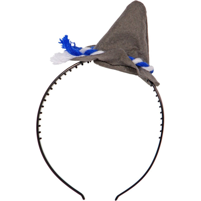 Oktoberfest Haarband Tiroler Hoed 12cm van Folat koop je bij Partywinkel