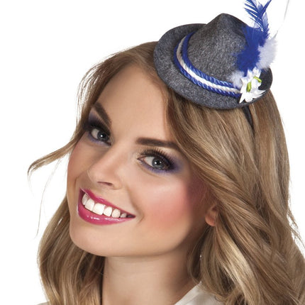 Oktoberfest Haarband Tiroler Hoedje van Boland koop je bij Partywinkel