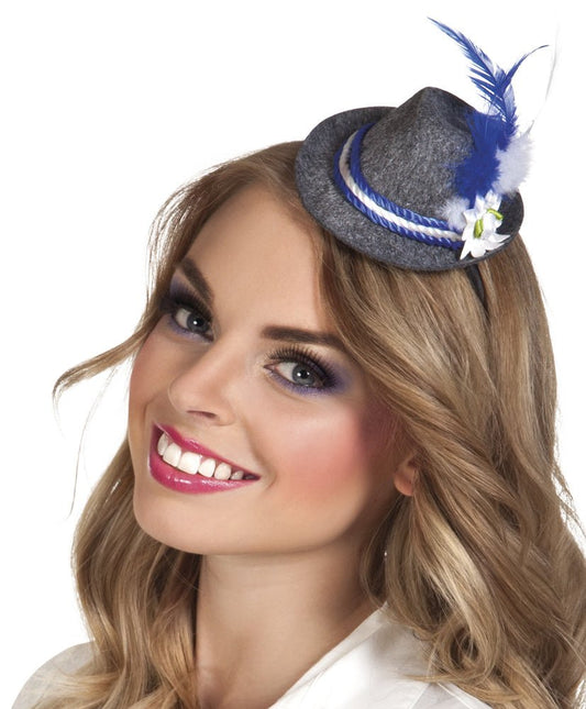 Oktoberfest Haarband Tiroler Hoedje van Boland koop je bij Partywinkel