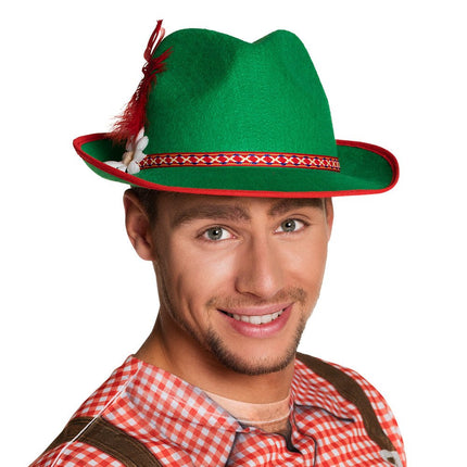 Oktoberfest Tiroler Hoed van Boland koop je bij Partywinkel