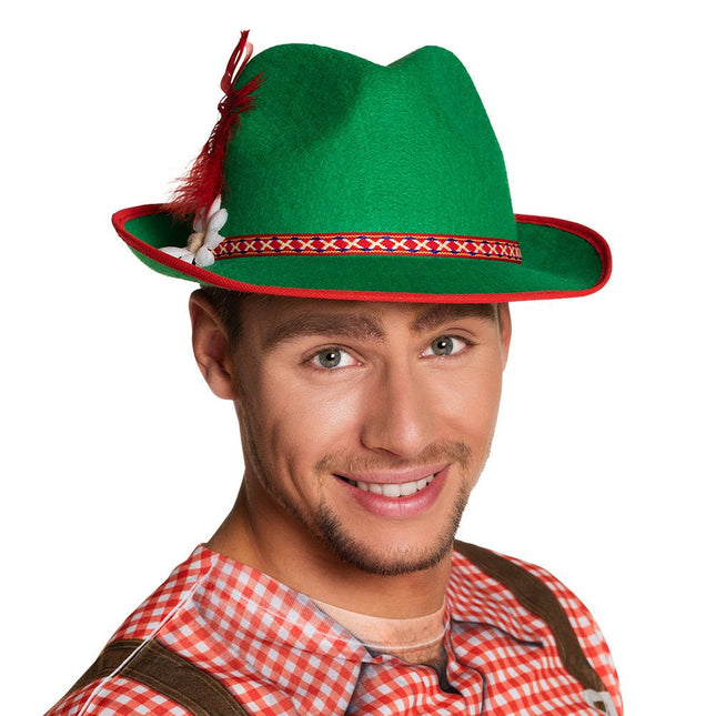 Oktoberfest Tiroler Hoed van Boland koop je bij Partywinkel