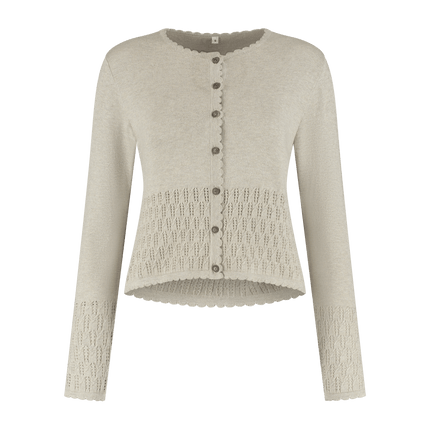 Oktoberfest Vest Beige Dames van Haus Huberts koop je bij Partywinkel