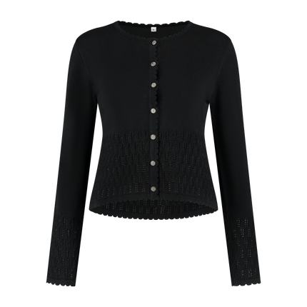 Oktoberfest Vest Zwart Dames van Haus Huberts koop je bij Partywinkel