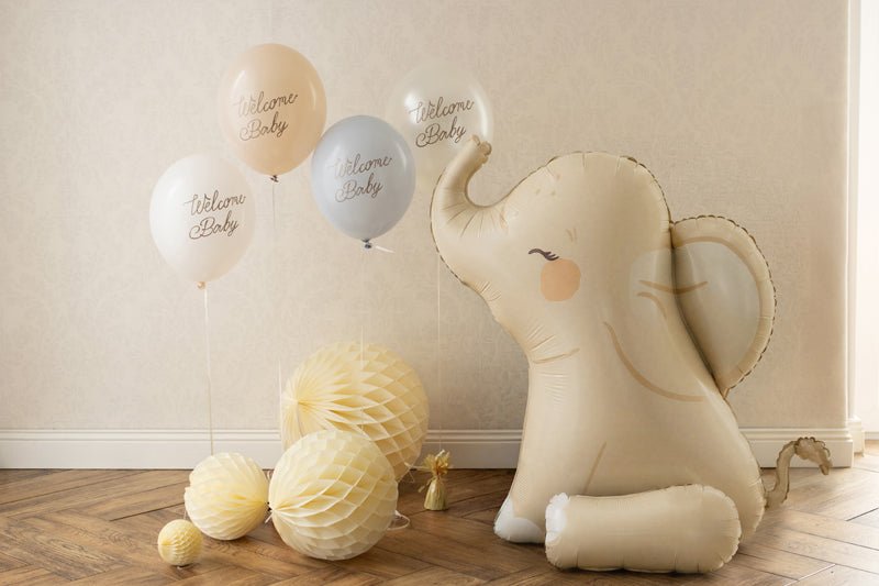 Olifant Folie Ballon 90cm Leeg van Partydeco koop je bij Partywinkel