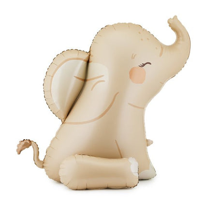 Olifant Folie Ballon 90cm Leeg van Partydeco koop je bij Partywinkel