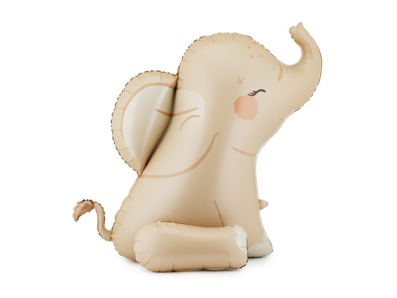 Olifant Folie Ballon 90cm Leeg van Partydeco koop je bij Partywinkel