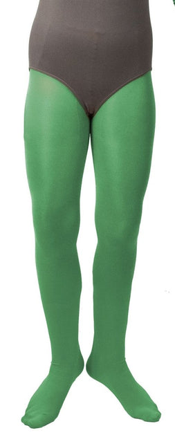 Ondoorzichtige Maillot – Groen Kinderen van Orlob koop je bij Partywinkel