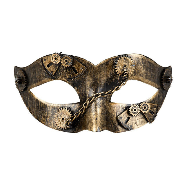 Oogmasker Gearpunk van Boland koop je bij Partywinkel
