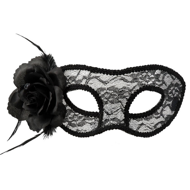 Oogmasker Kant Zwart van Boland koop je bij Partywinkel
