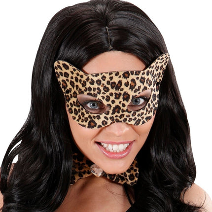 Oogmasker Luipaard van Widmann koop je bij Partywinkel