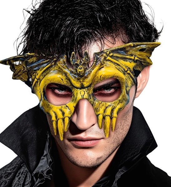 OOGMASKER SCHEDEL VLEERMUIS - HARD PLASTIC van Widmann koop je bij Partywinkel