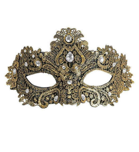 Oogmasker Theater Goud van Widmann koop je bij Partywinkel