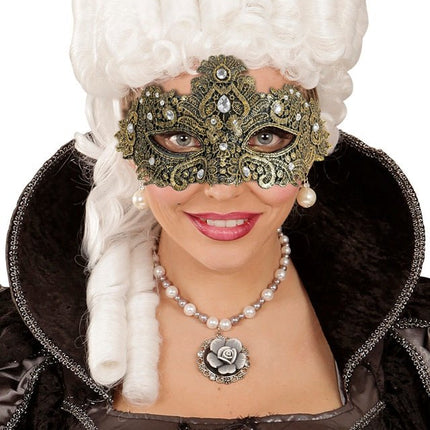 Oogmasker Theater Goud van Widmann koop je bij Partywinkel