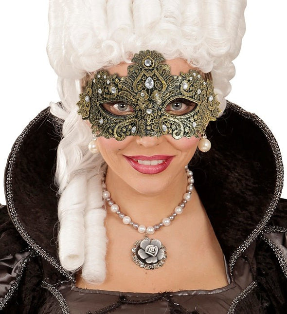 Oogmasker Theater Goud van Widmann koop je bij Partywinkel