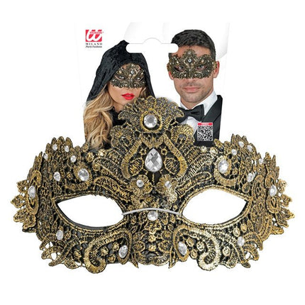 Oogmasker Theater Goud van Widmann koop je bij Partywinkel